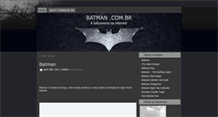 Desktop Screenshot of batman.com.br